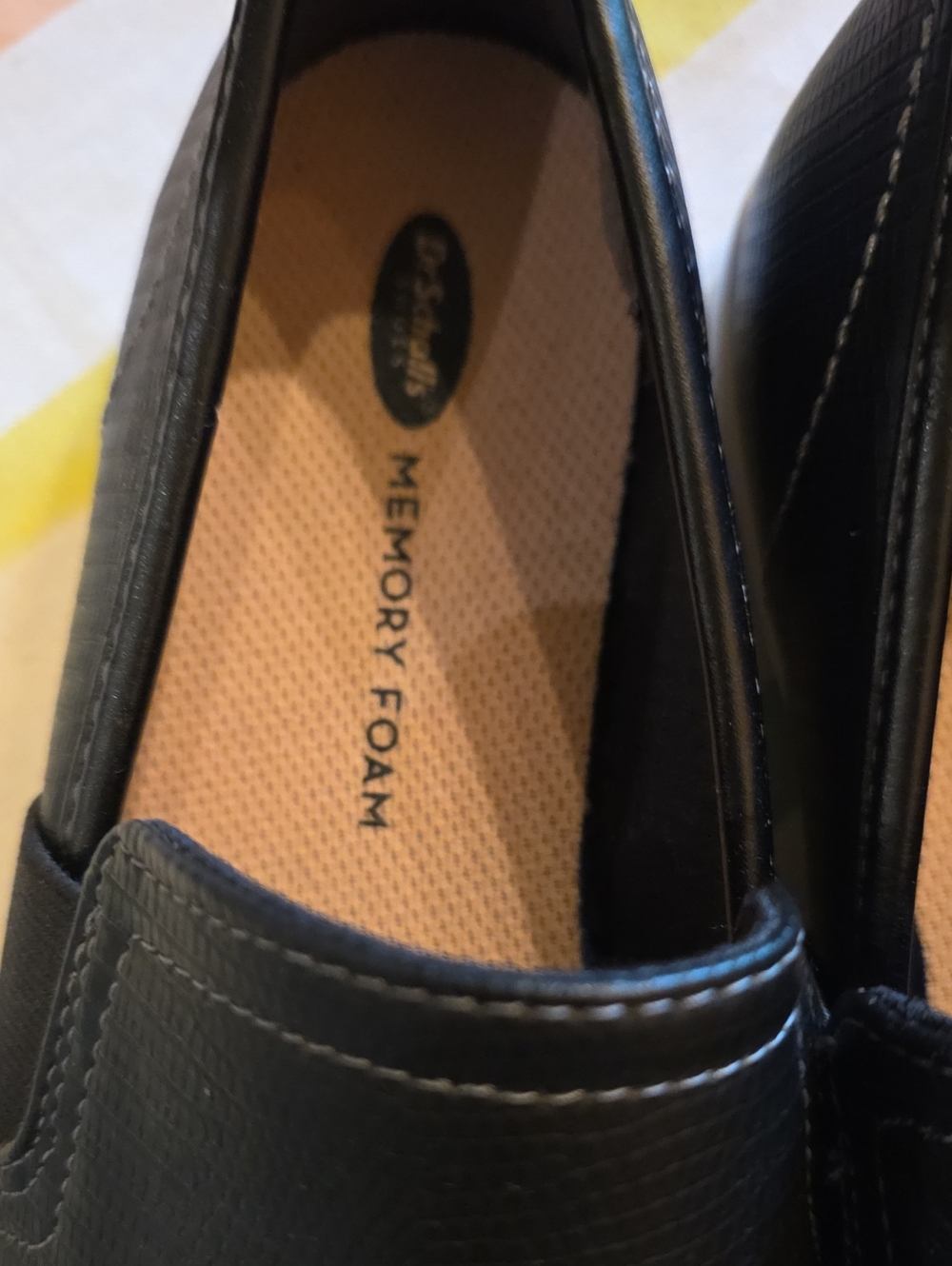 Dr Scholls Black Slip-On Women's Casual Sneakers - Picture 3 of 6